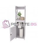 Шкаф за баня тоалетна хартия заключващ